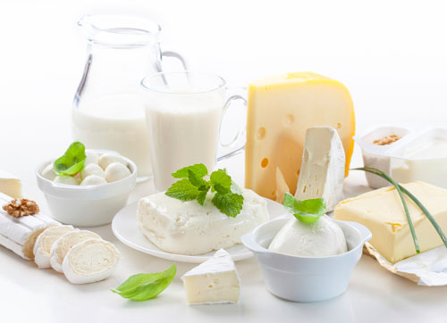 Dairy products contain vitamin D which has potential to prevent uterine fibroids